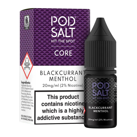 Pod Salt Blackcurrant Menthol 10ml