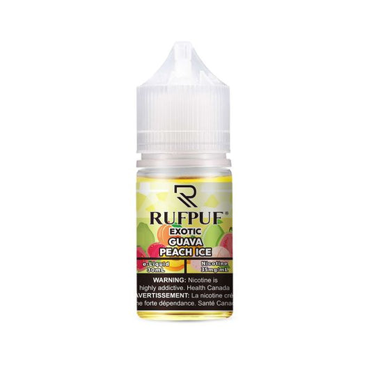 Rufpuf Guava Peach Ice best E-Liquid and gives best pod life