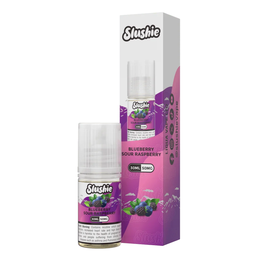 SLUSHIE Blueberry Sour Raspberry 30ml