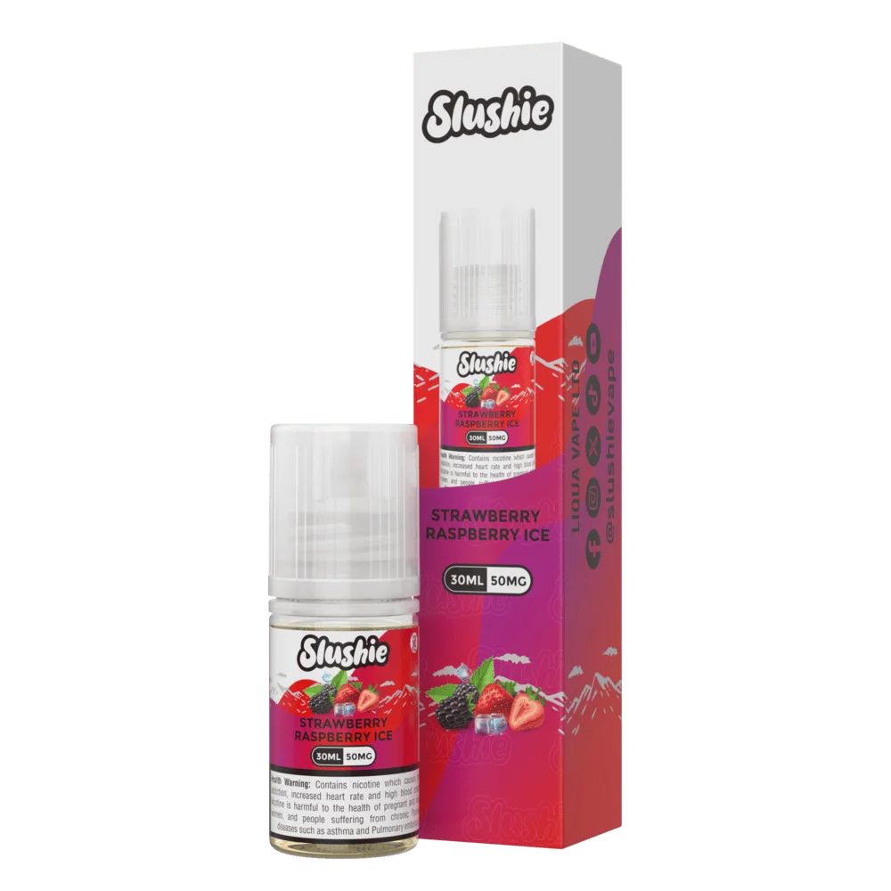 SLUSHIE Strawberry Raspberry Ice 30ml