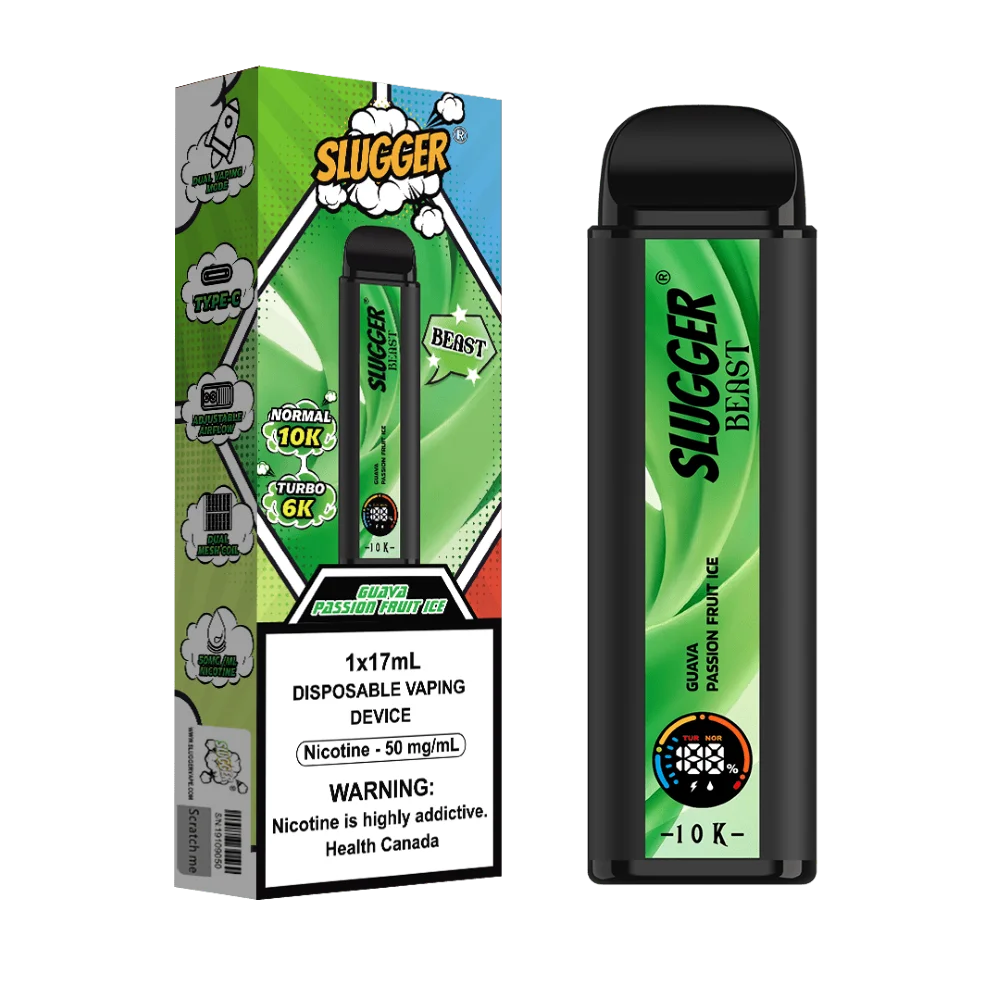 Slugger Beast 10000 Puffs Guava Passion fruit Ice