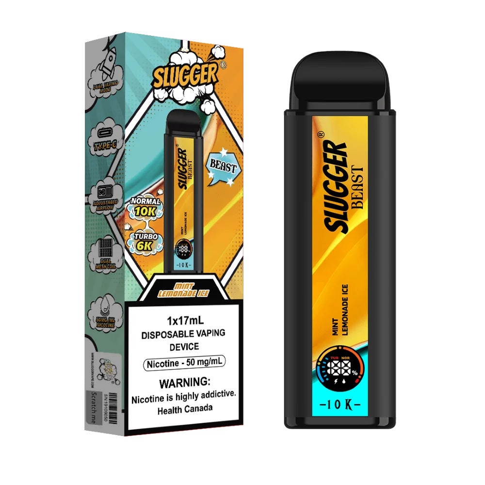 Slugger Beast 10000 Puffs Mint Lemonade Ice