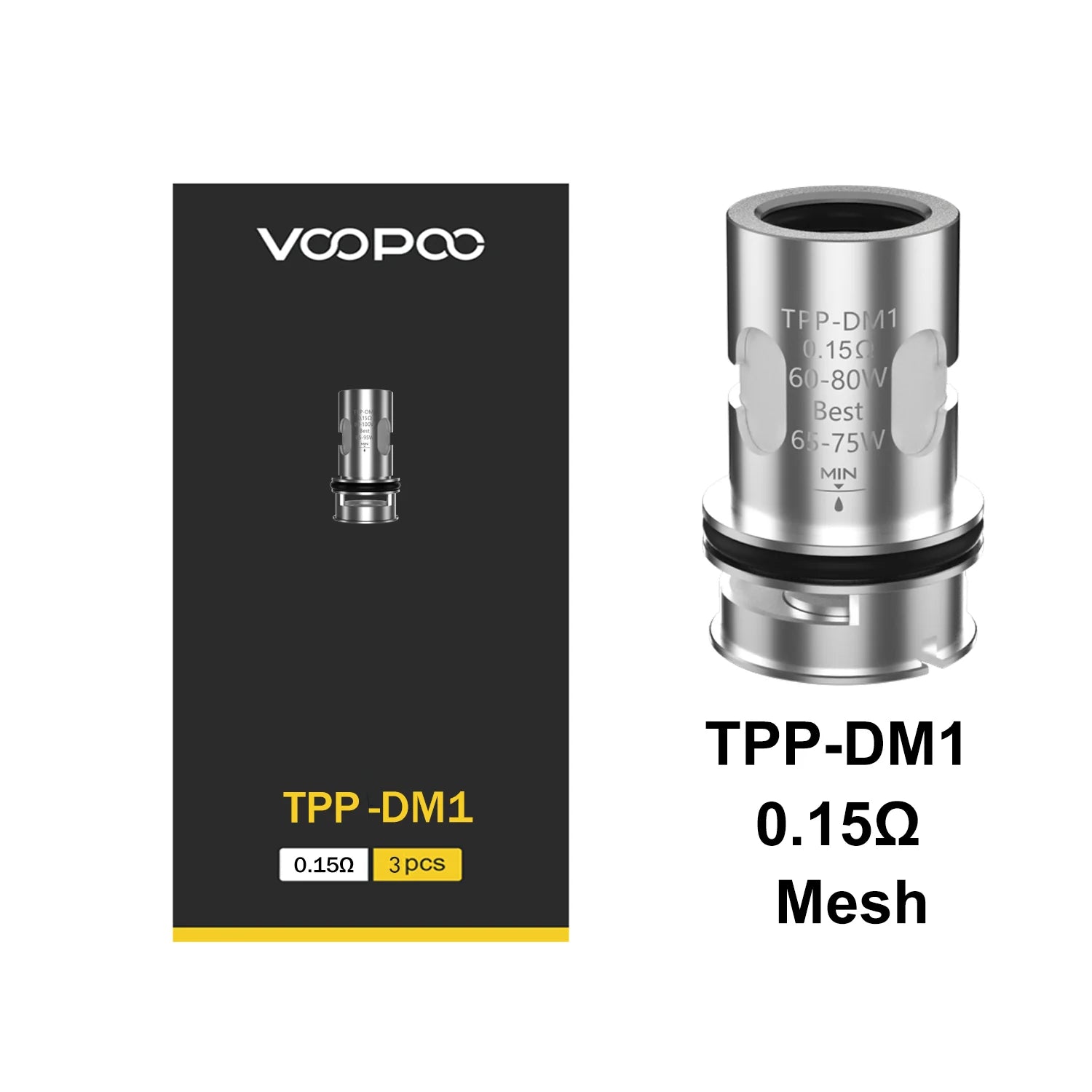 Voopoo TPP-DM1 Replacement Coils
