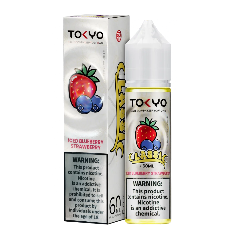 Tokyo Classic Series Iced Blueberry Strawberry 60ml