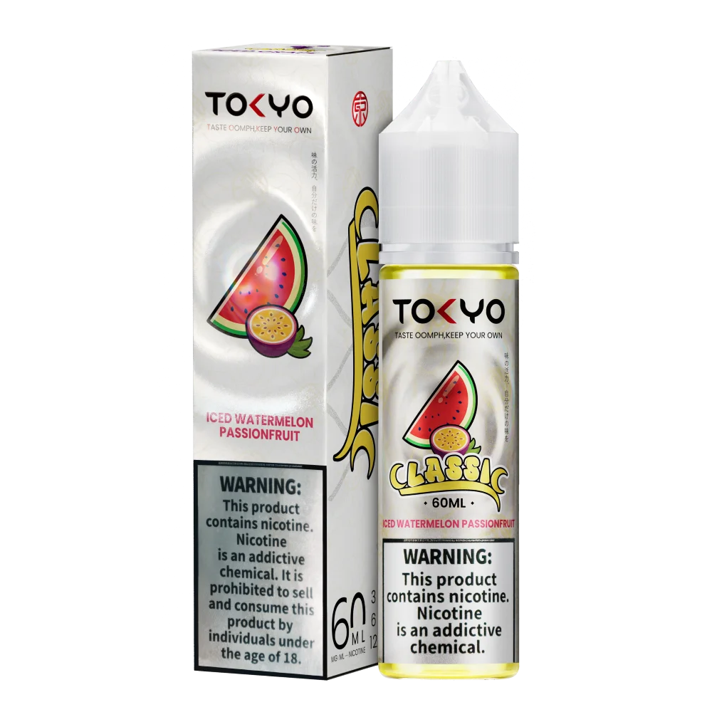 Tokyo Classic Series Iced Watermelon Passionfruit 60ml