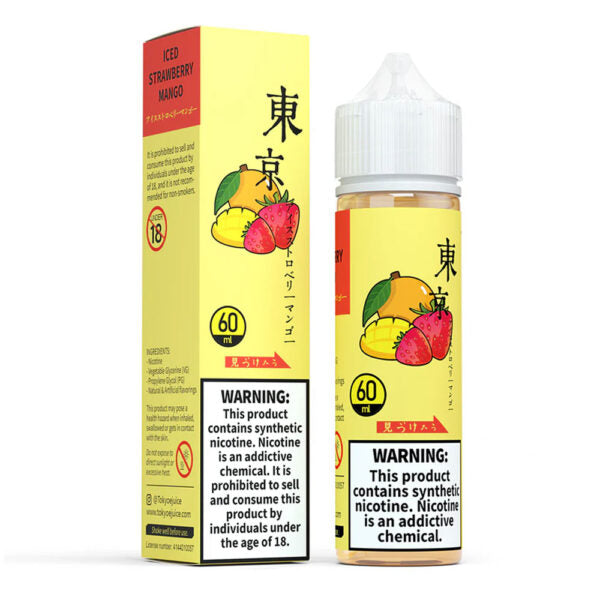 Tokyo E-Liquids Iced Strawberry Lemon 60ml