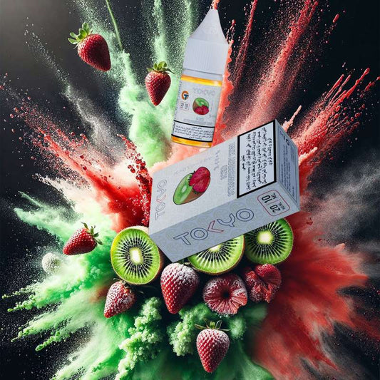 Tokyo Classic Series Iced Strawberry Kiwi 10ml