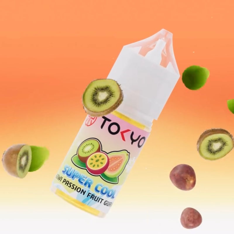Tokyo Super Cool Kiwi Passion Fruit Guava 30ml