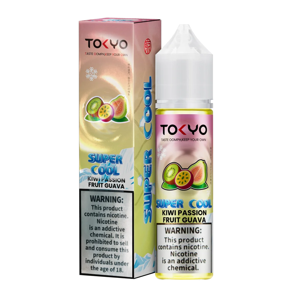 Tokyo Super Cool Kiwi Passion Fruit Guava 60ml