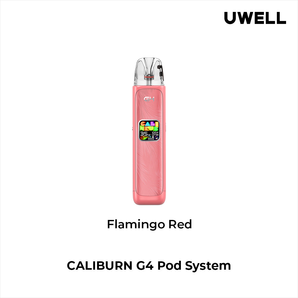 Uwell Caliburn G4 Pod Kit Flamingo Red