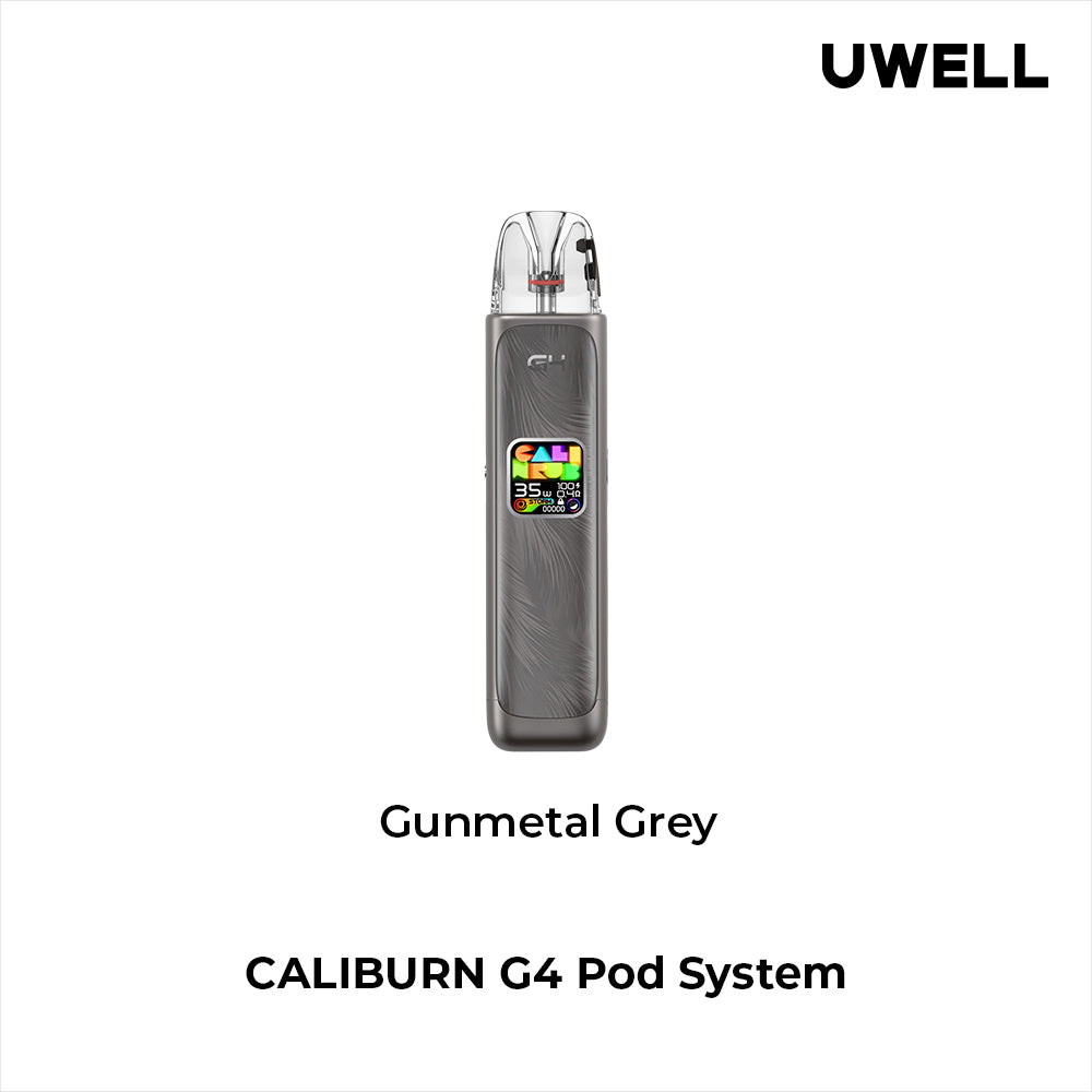 Uwell Caliburn G4 Pod Kit Gunmetal Grey