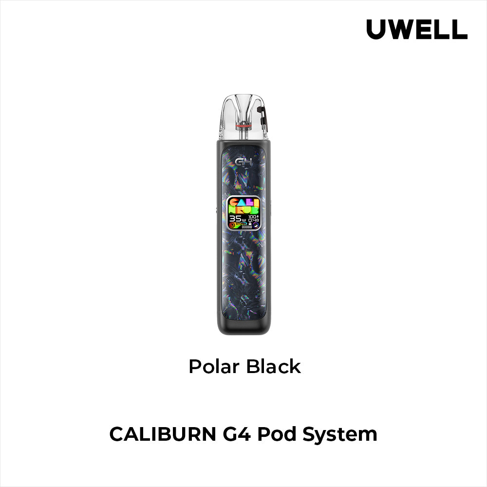 Uwell Caliburn G4 Pod Kit Polar Black