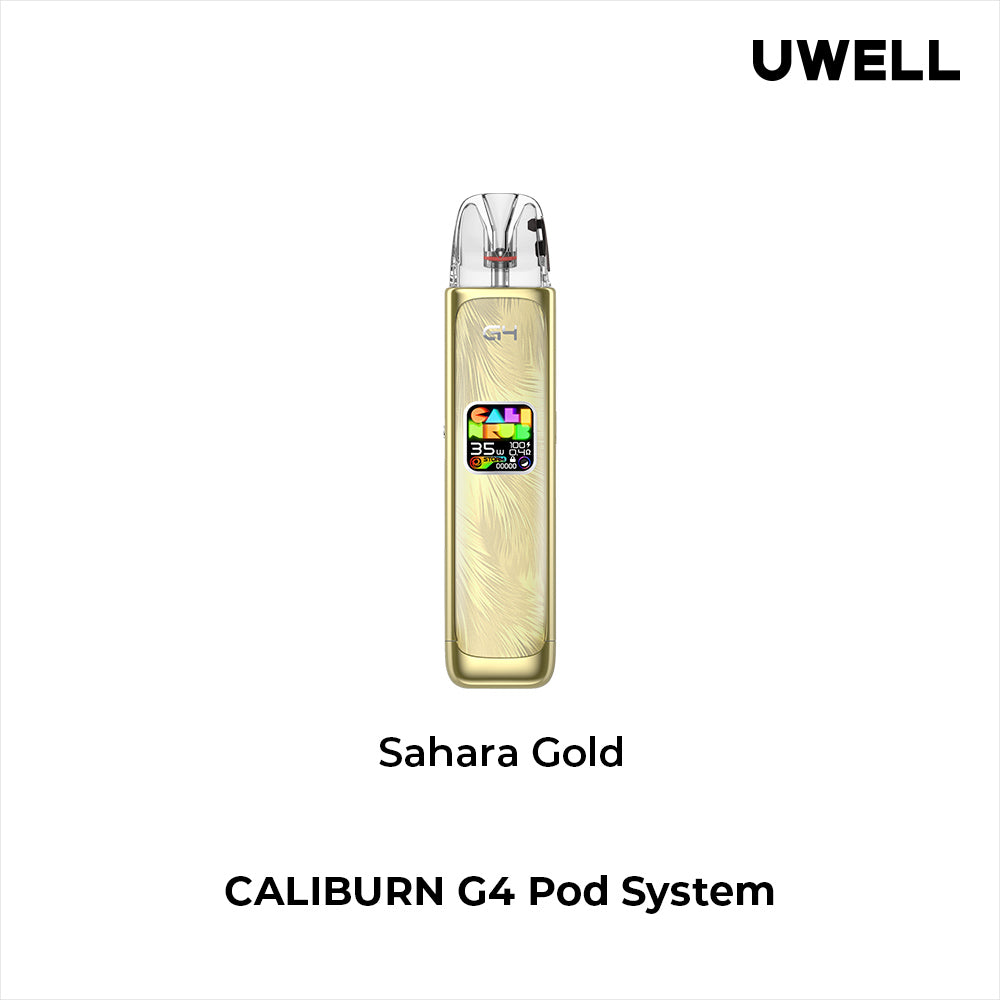 Uwell Caliburn G4 Pod Kit Sahara Gold