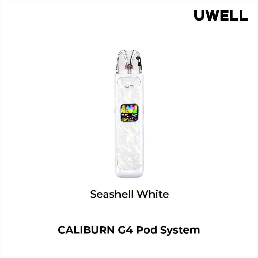 Uwell Caliburn G4 Pod Kit Seashell White