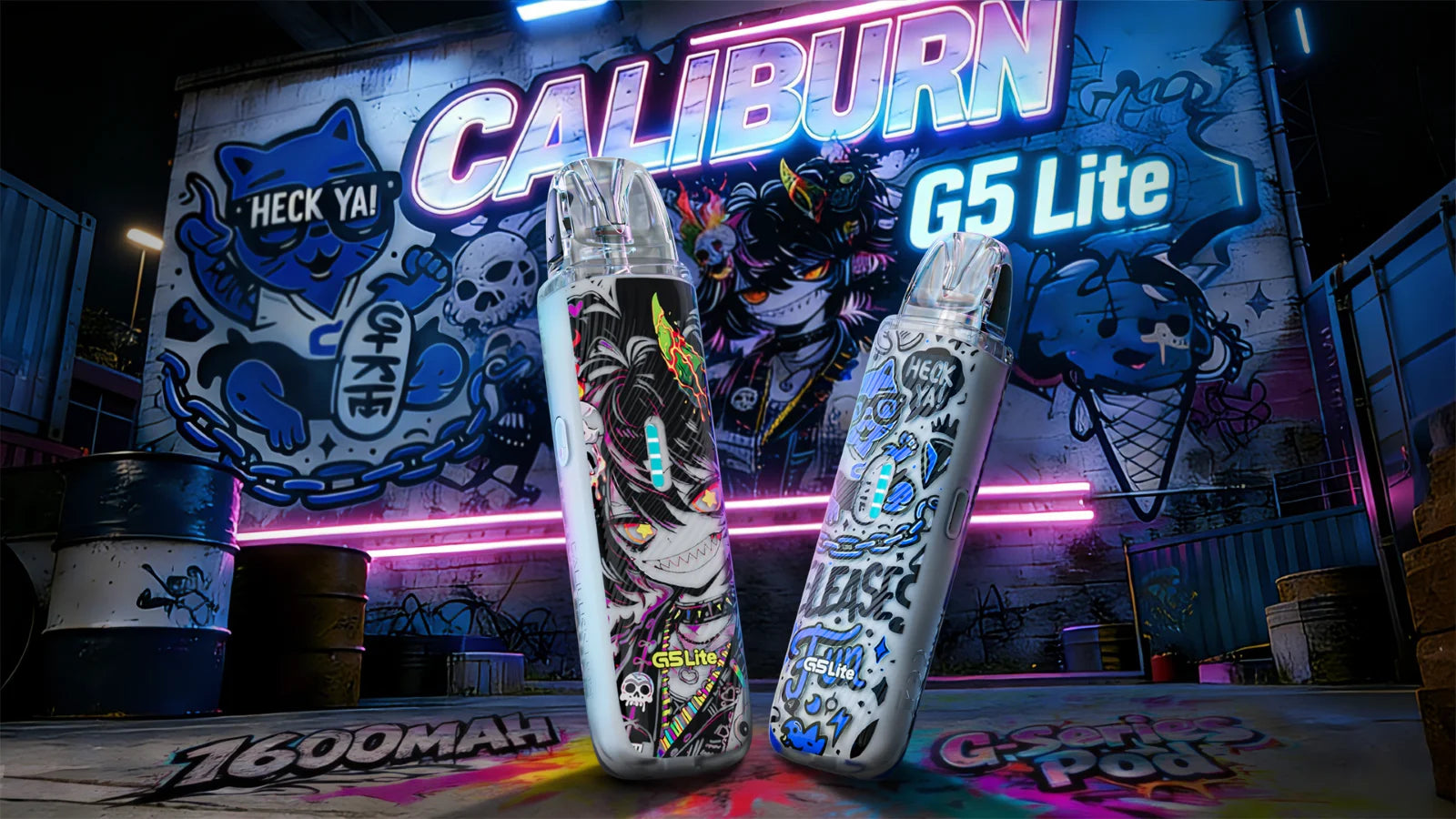 Uwell Caliburn G5 Lite new colors