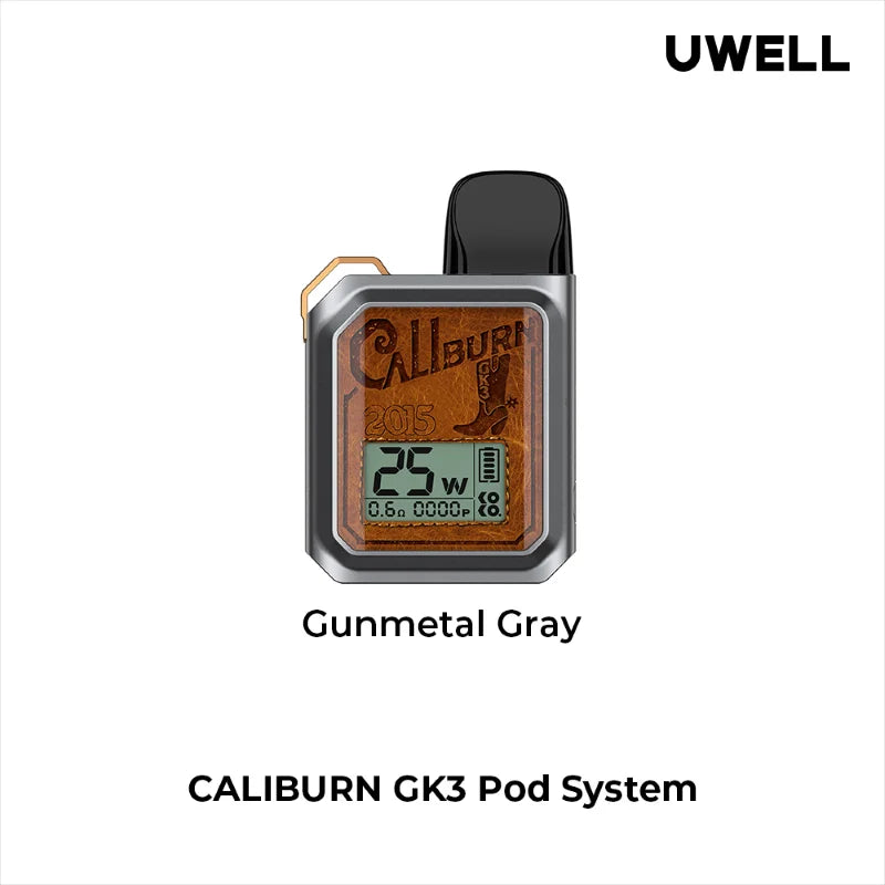 Uwell Caliburn GK3 Gunmetal Gray