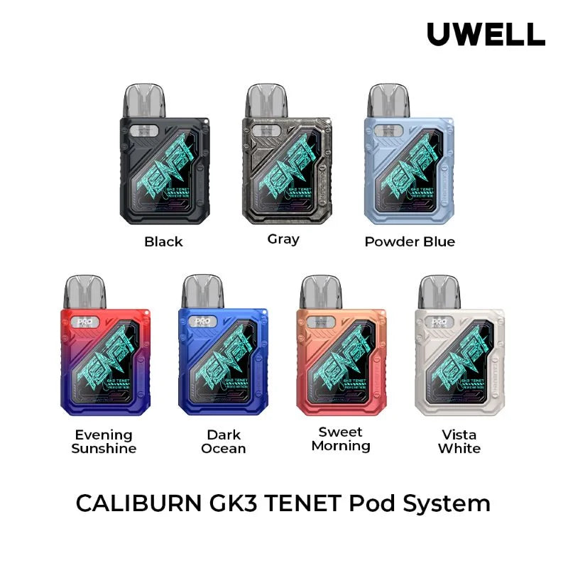 Uwell Caliburn GK3 Tenet all colors
