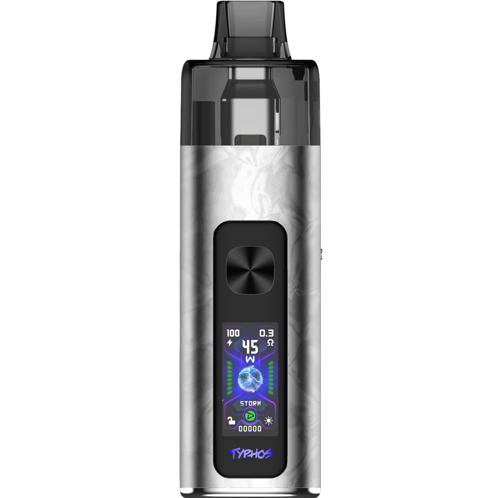 Uwell Typhos Pod Mod Kit Starlight Silver