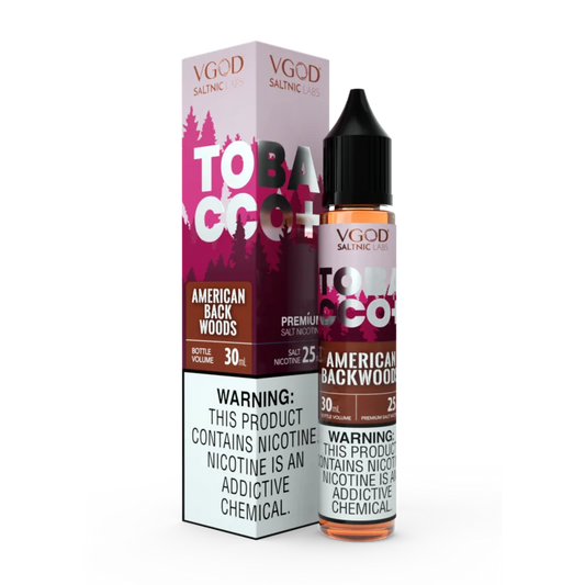 VGOD Tobacco Plus American Backwoods 30ml