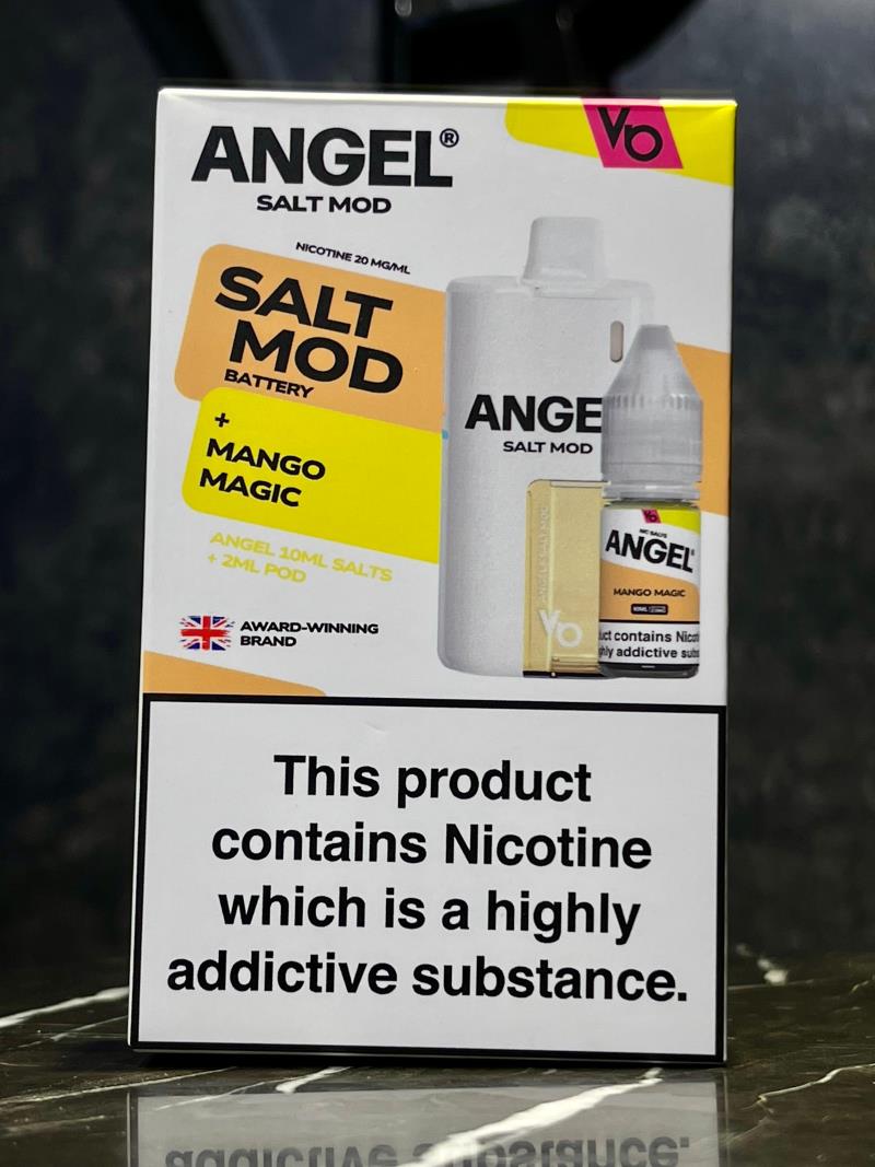 Vapes Bars ANGEL Salt Mod Kit | 10ml Refill | Disposable Vape Vape And Beyond Vapes Bars ANGEL Salt Mod Kit | 10ml Refill | Disposable Vape Vape And Beyond
