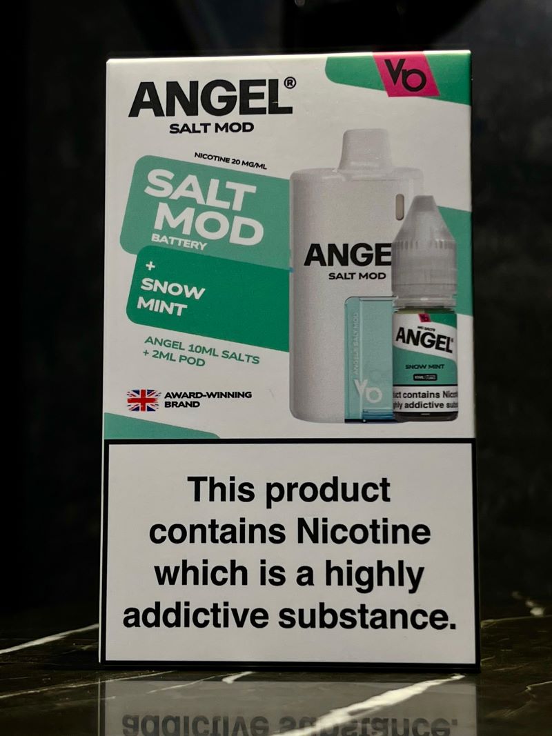 Vapes Bars ANGEL Salt Mod Kit | 10ml Refill | Disposable Vape Vape And Beyond Vapes Bars ANGEL Salt Mod Kit | 10ml Refill | Disposable Vape Vape And Beyond