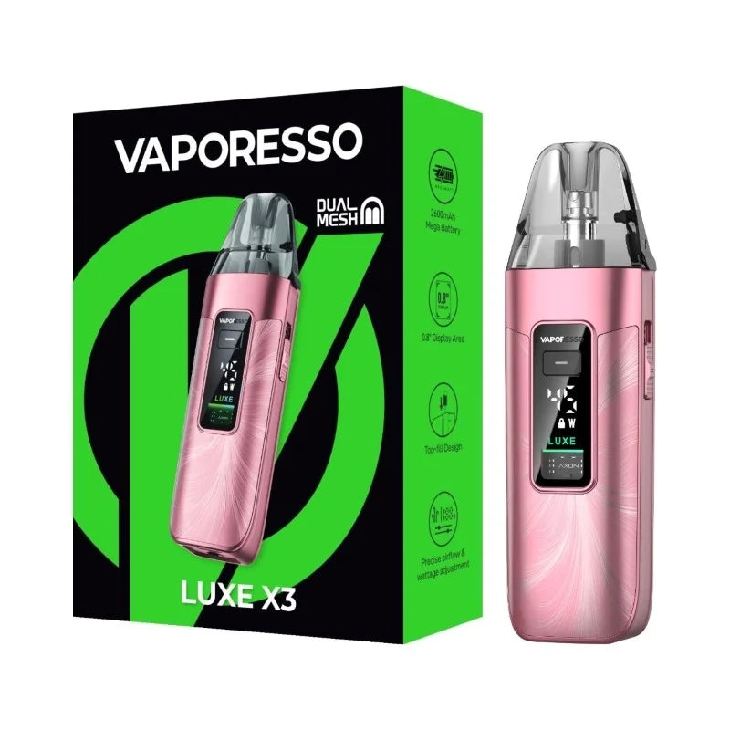 Buy Vaporesso Luxe X3 Pod Mod Kit - 45W Vape Kit at best price Vape And Beyond Buy Vaporesso Luxe X3 Pod Mod Kit - 45W Vape Kit at best price Vape And Beyond