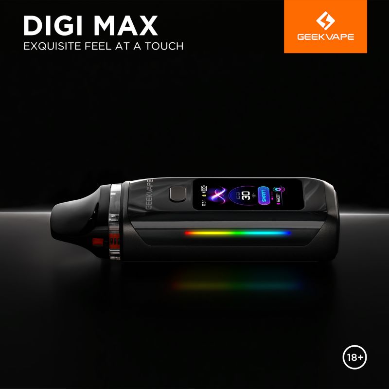 GeekVape Digi Max Pod Mod Kit - 80W | 3000 mAh Battery Vape And Beyond GeekVape Digi Max Pod Mod Kit - 80W | 3000 mAh Battery Vape And Beyond