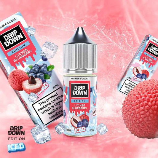 Drip Down Edition Series Lychee Blueberry Ice 30ml