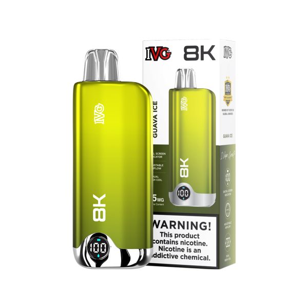 IVG 8000 Puffs Guava Ice 