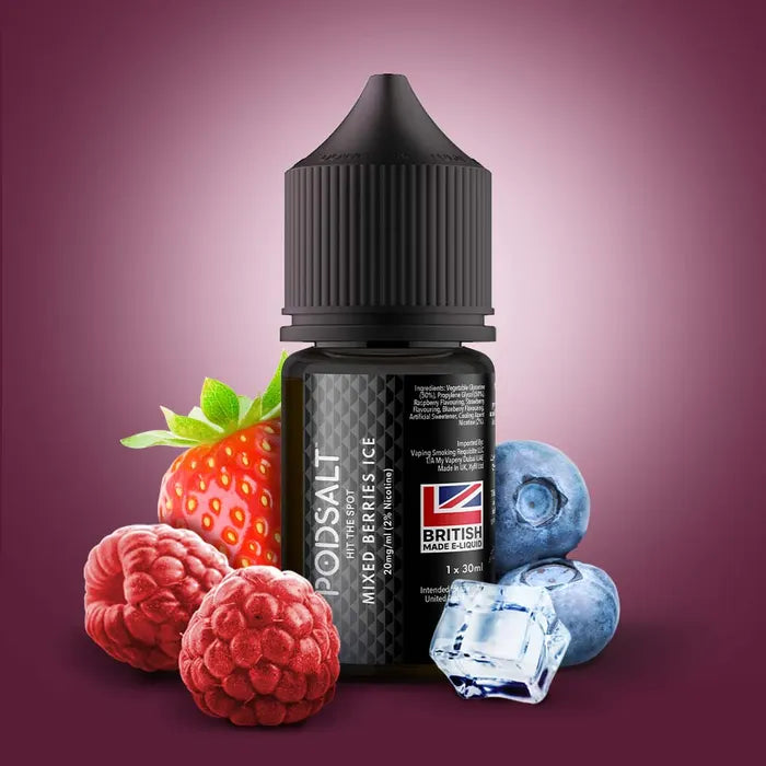 Pod Salt Core Mixed Berries Ice - 30ml