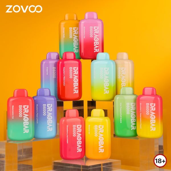 ZOVOO Dragbar B6000 - 6000 Puffs